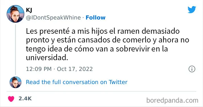 20 Divertidos tuits de padres del mes de Octubre