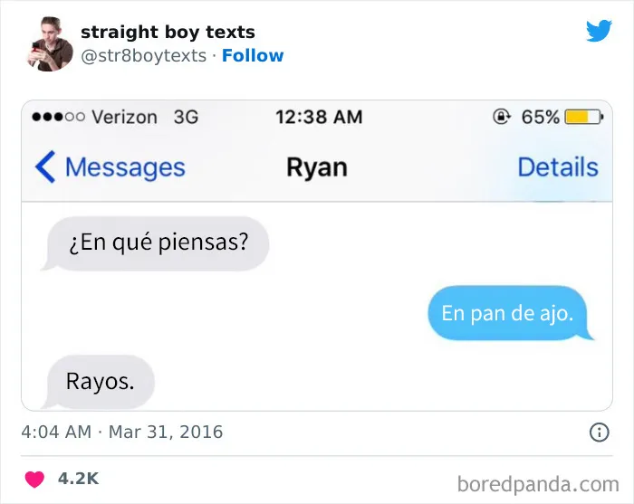 20 Mensajes de hombres hetero mostrando lo irritantes que pueden ser