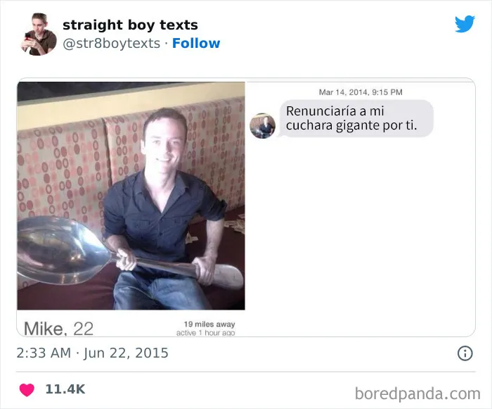 20 Mensajes de hombres hetero mostrando lo irritantes que pueden ser