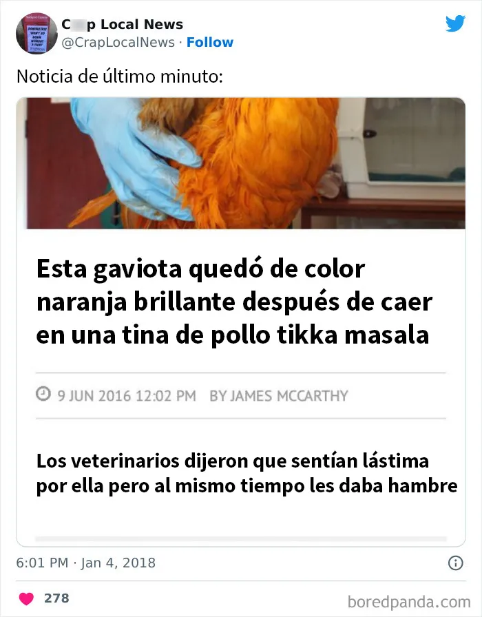 20 Titulares desquiciados encontrados en las noticias locales y compartidos en Twitter