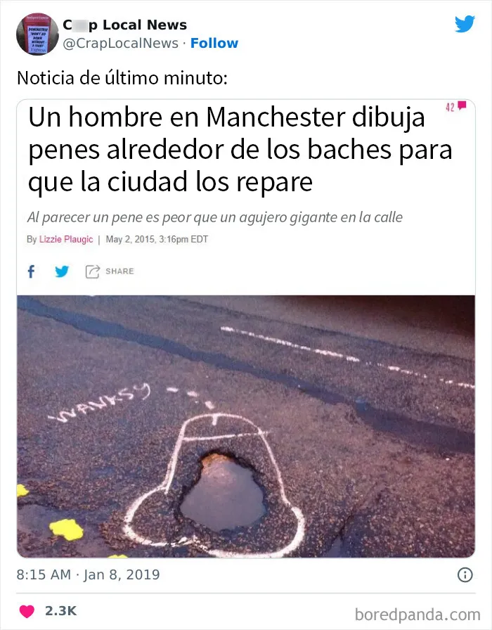 20 Titulares desquiciados encontrados en las noticias locales y compartidos en Twitter