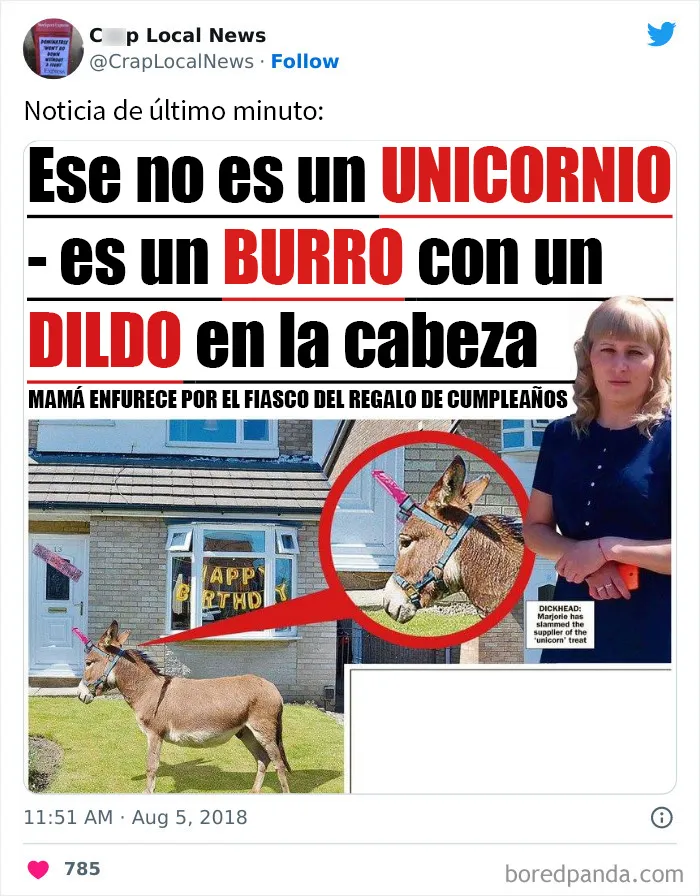 20 Titulares desquiciados encontrados en las noticias locales y compartidos en Twitter