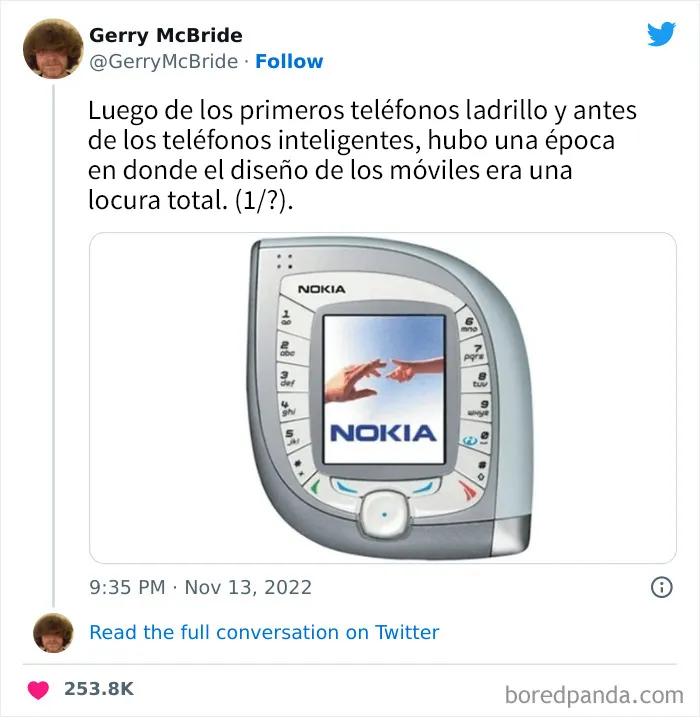 Estos locos diseños de teléfonos móviles viejos te llenarán de nostalgia