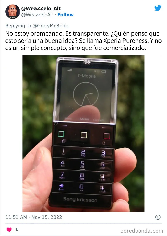 Estos locos diseños de teléfonos móviles viejos te llenarán de nostalgia
