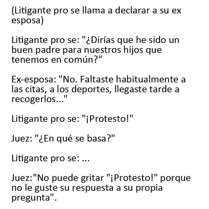 20 Conversaciones divertidas escuchadas en los juzgados (nuevas publicaciones)