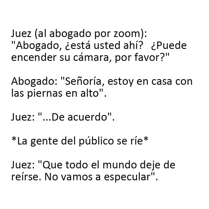 20 Conversaciones divertidas escuchadas en los juzgados (nuevas publicaciones)