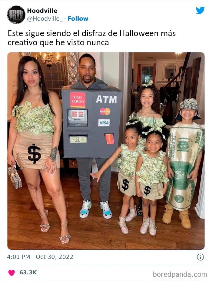 30 Disfraces que han triunfado en Halloween este año