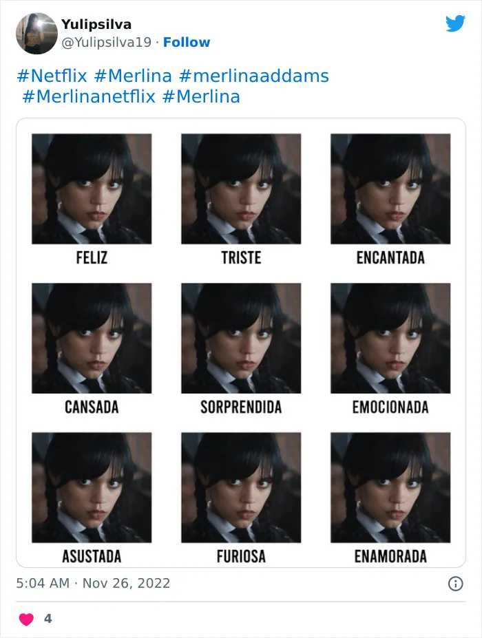 ¿Qué Merlina eres hoy?