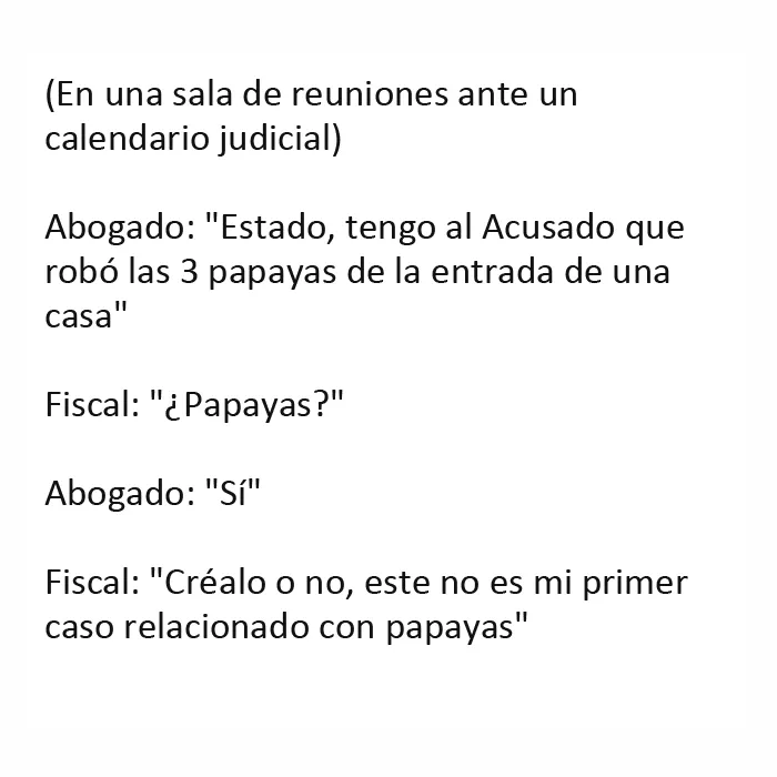 20 Conversaciones divertidas escuchadas en los juzgados (nuevas publicaciones)