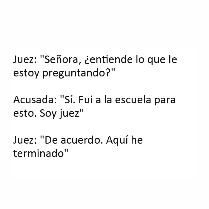 20 Conversaciones divertidas escuchadas en los juzgados (nuevas publicaciones)
