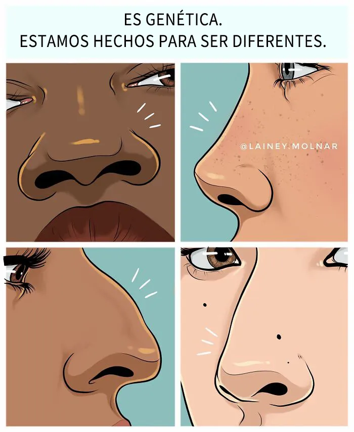 12 Nuevos y honestos cómics de Lainey Molnar que exploran los estándares sociales