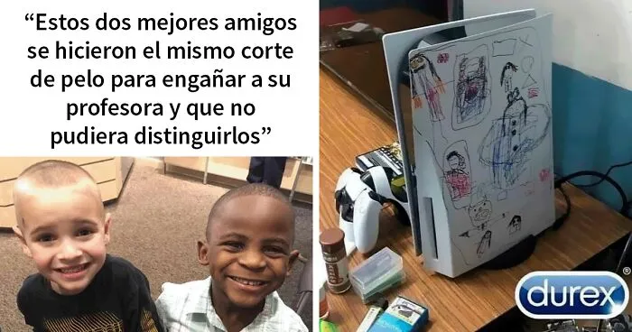 25 Tonterías divertidas que hacen los niños y que sus padres tenían que compartir