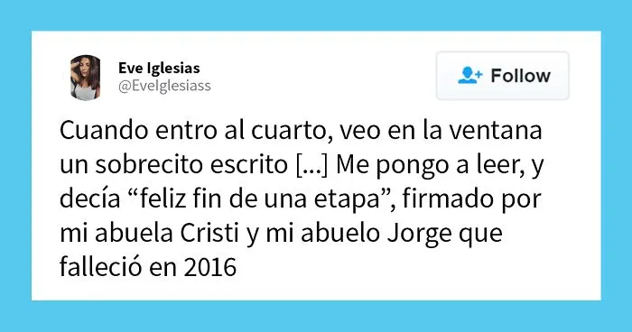 Esta chica argentina compartió la carta que le dejó su abuelo fallecido y emocionó a toda la comunidad de Twitter