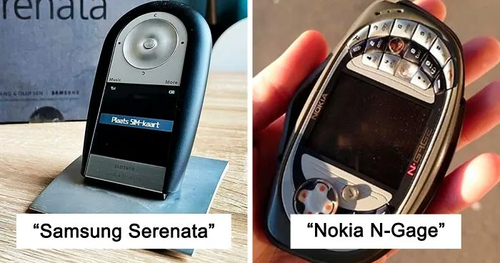 30 Diseños de viejos teléfonos móviles que son demasiado extraños