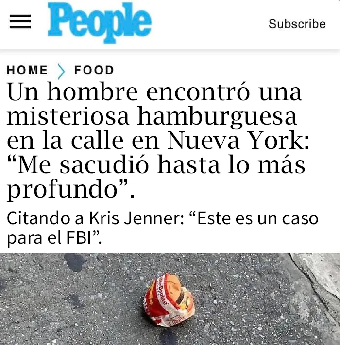 30 Lugares extraños y aleatorios donde la gente ha encontrado comida