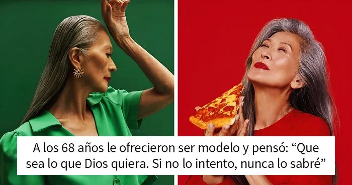 A sus 71 años, esta modelo brasileña desafía con éxito los estándares de la industria de la moda
