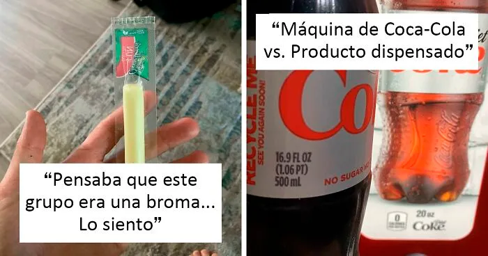 35 Ejemplos terribles de "reduflación": esos pequeños cambios a peor en los productos (nuevas fotos)