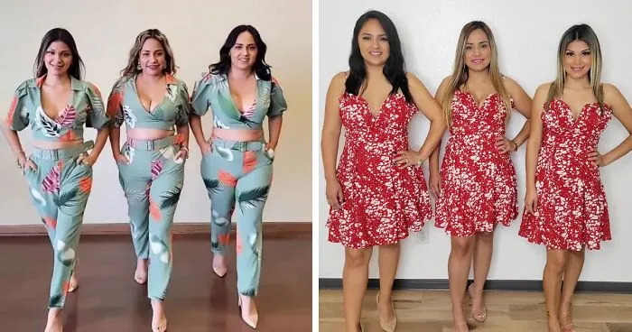 Estas amigas le muestran al mundo que cualquier ropa les puede quedar bien a todos los cuerpos