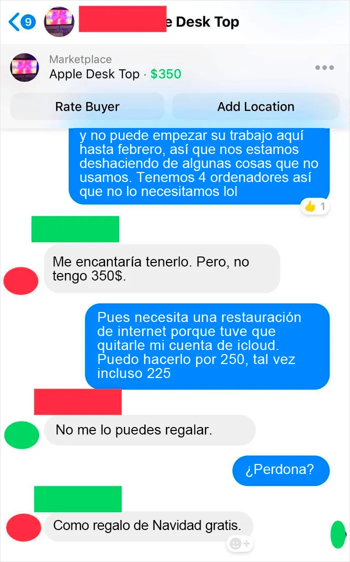 Quiere que le regale un Apple Desktop por Navidad