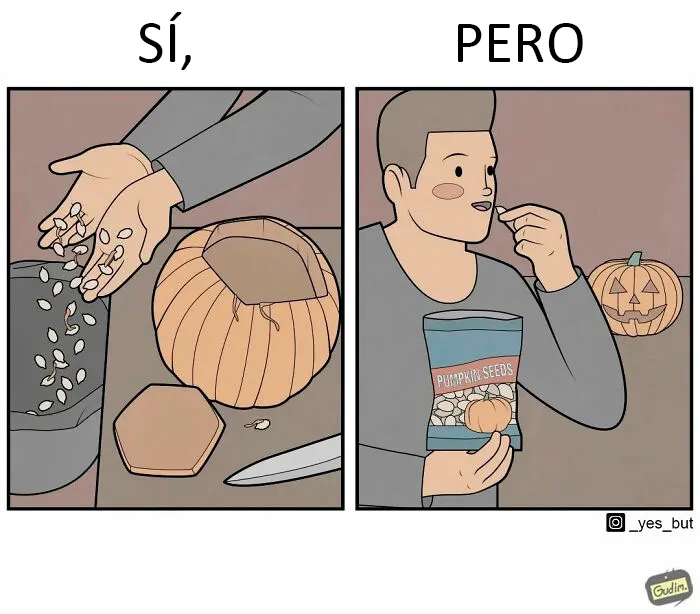 "Sí, pero": Este dibujante capta la ironía de los momentos cotidianos en 16 nuevas ilustraciones