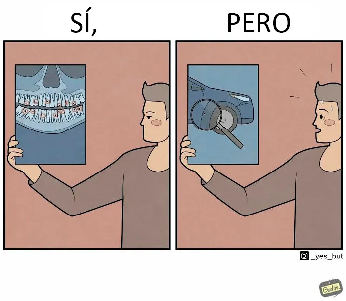 "Sí, pero": Este dibujante capta la ironía de los momentos cotidianos en 16 nuevas ilustraciones