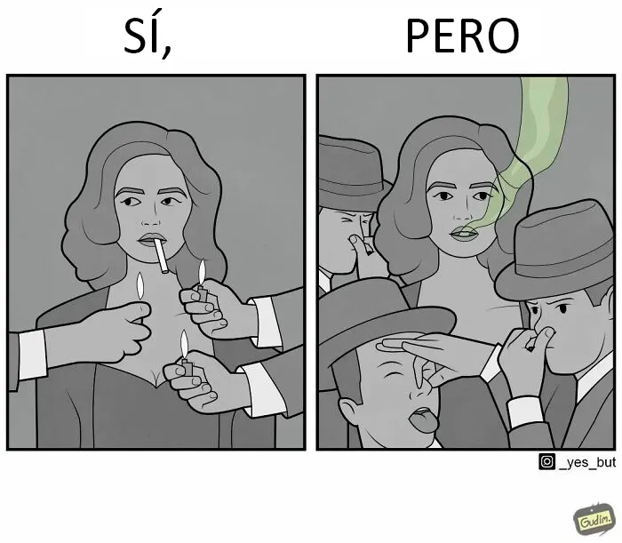 "Sí, pero": Este dibujante capta la ironía de los momentos cotidianos en 16 nuevas ilustraciones