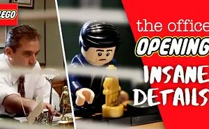 El Opening De The Office Recreado Plano A Plano En Stopmotion