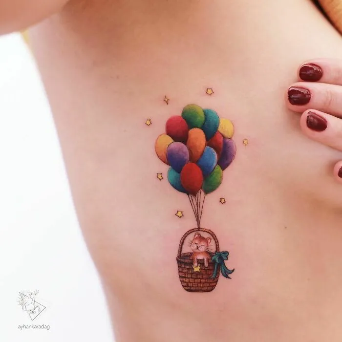 Este tatuador turco crea adorables escenas de cuento sobre la piel