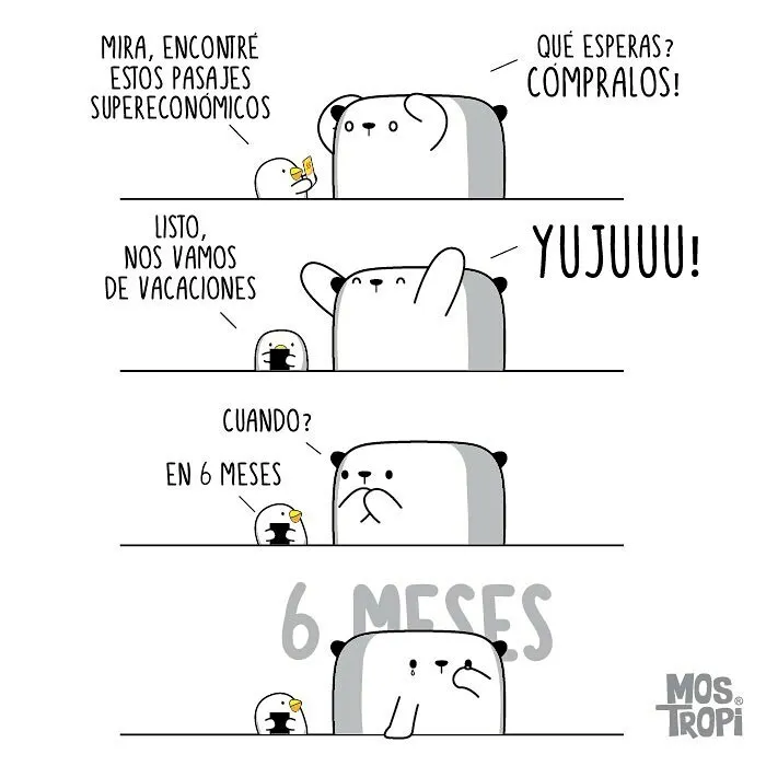 Este dibujante colombiano crea adorables cómics sobre animales, aquí tienes 50 muy entretenidos