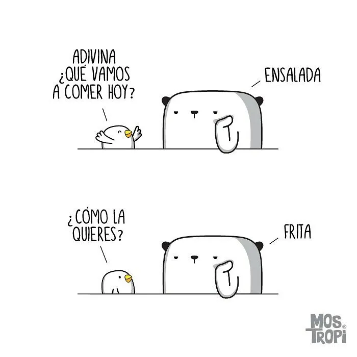 Este dibujante colombiano crea adorables cómics sobre animales, aquí tienes 50 muy entretenidos