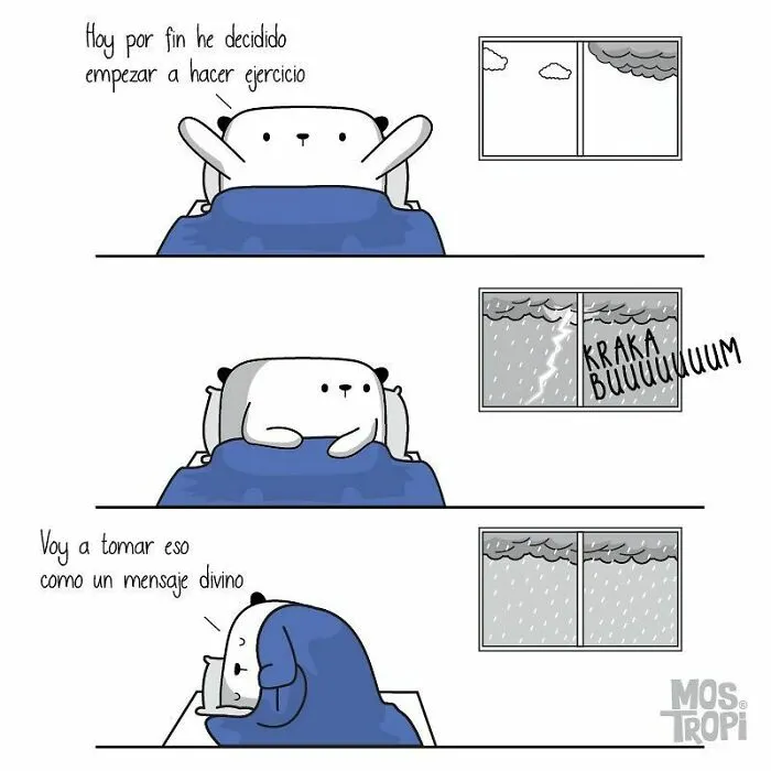Este dibujante colombiano crea adorables cómics sobre animales, aquí tienes 50 muy entretenidos