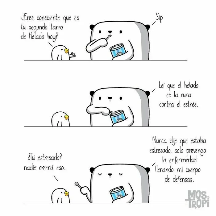 Este dibujante colombiano crea adorables cómics sobre animales, aquí tienes 50 muy entretenidos