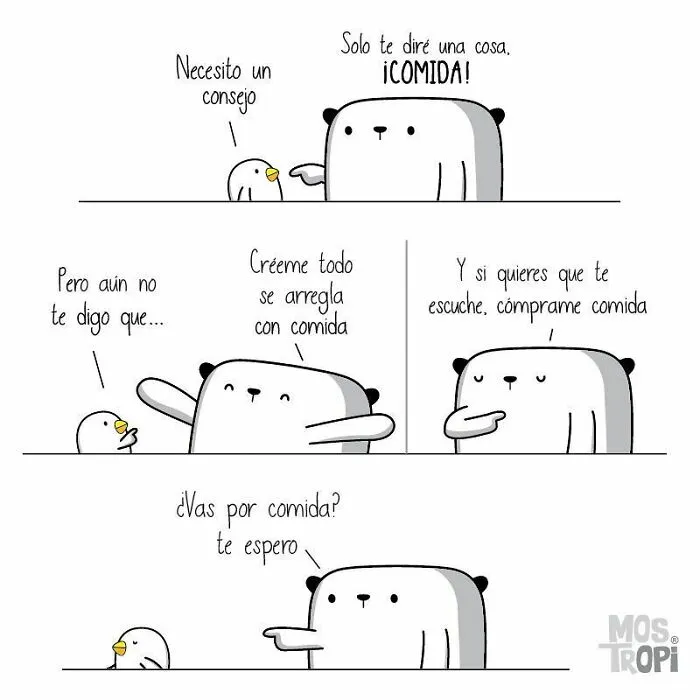 Este dibujante colombiano crea adorables cómics sobre animales, aquí tienes 50 muy entretenidos