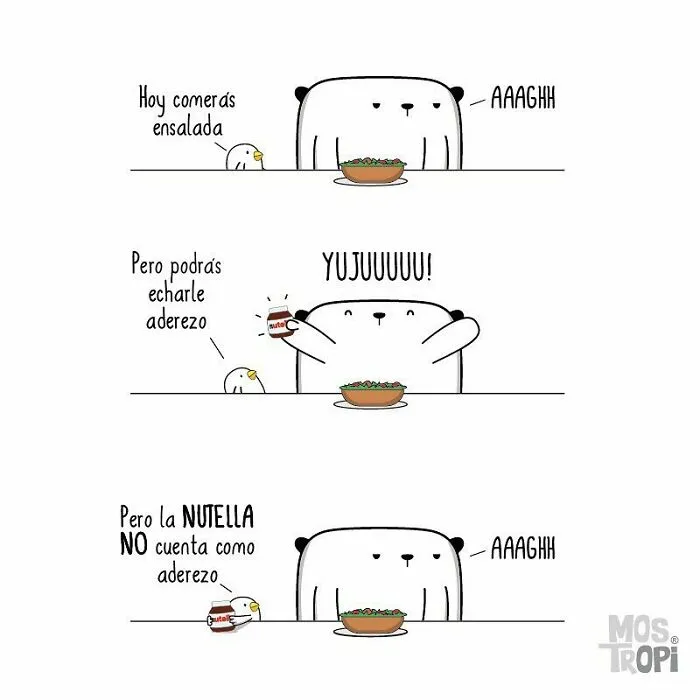 Este dibujante colombiano crea adorables cómics sobre animales, aquí tienes 50 muy entretenidos