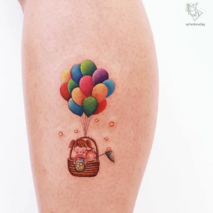 Este tatuador turco crea adorables escenas de cuento sobre la piel