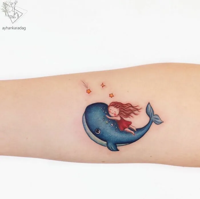 Este tatuador turco crea adorables escenas de cuento sobre la piel