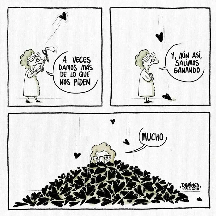 Esta adorable abuela comparte sus perlas de sabiduría en 45 divertidos cómics