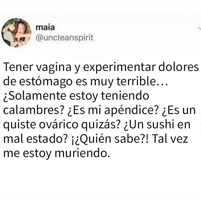 Esta página comparte publicaciones divertidas con las que la mayoría de las mujeres se pueden identificar