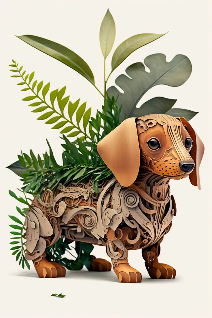 He Hecho Estos Paper Arts Con Midjourney Y Photoshop
