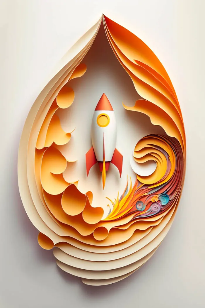 He Hecho Estos Paper Arts Con Midjourney Y Photoshop