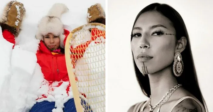 Esta joven modelo nativa americana usa su creciente fama para seguir luchando por sus tierras y la visibilidad de su gente