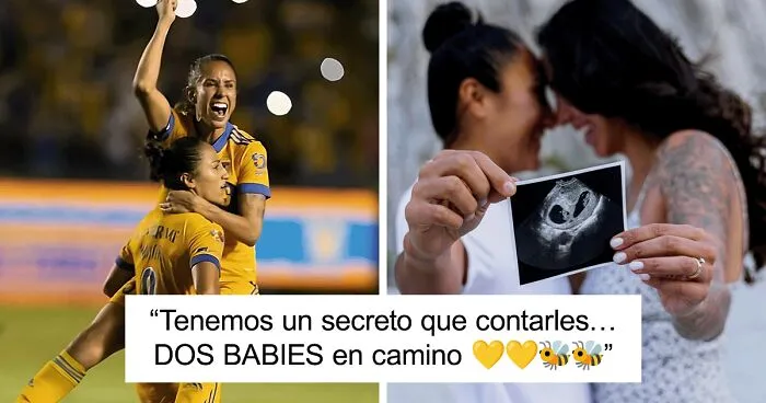 Estas futbolistas son la 1ª pareja de deportistas abiertamente lesbianas de México, y están esperando gemelos
