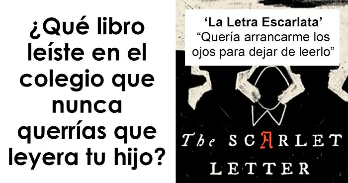 13 Libros que los niños no deberían leer en el colegio, según sus padres