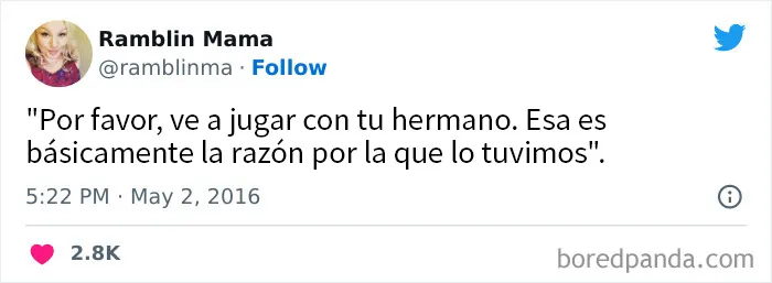 20 Tuits de padres mostrando la loca dinámica de criar hermanos