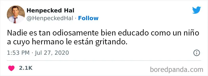 20 Tuits de padres mostrando la loca dinámica de criar hermanos