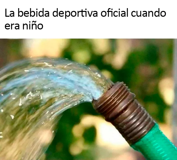 Mmmm … ¡mangueraaa!