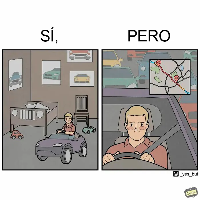 "Sí, pero": 20 Nuevas e ingeniosas ilustraciones sobre nuestras contradicciones humanas