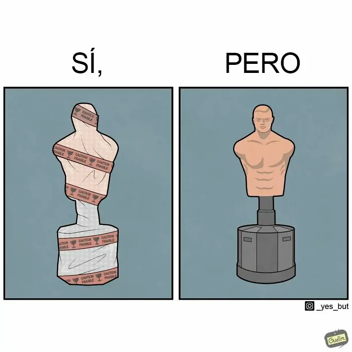 "Sí, pero": 20 Nuevas e ingeniosas ilustraciones sobre nuestras contradicciones humanas