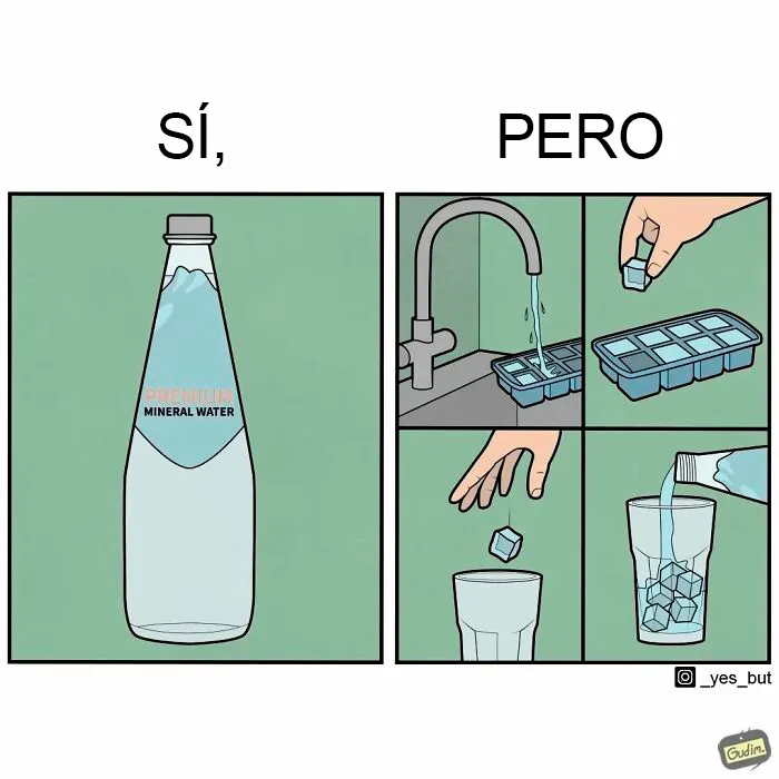 "Sí, pero": 20 Nuevas e ingeniosas ilustraciones sobre nuestras contradicciones humanas