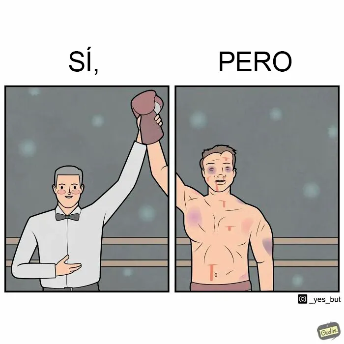 "Sí, pero": 20 Nuevas e ingeniosas ilustraciones sobre nuestras contradicciones humanas